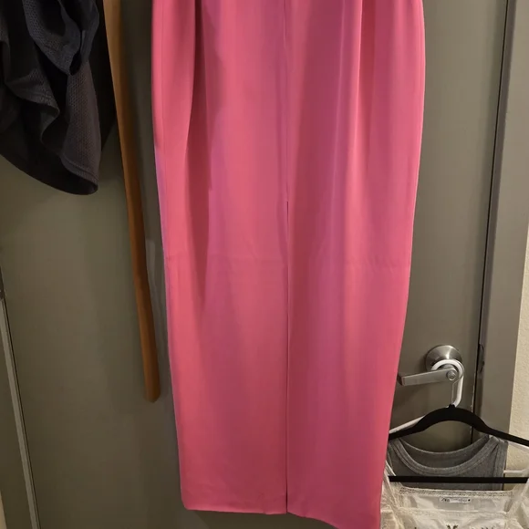 Pink Maxi Pencil Skirt - Picture 8 of 10